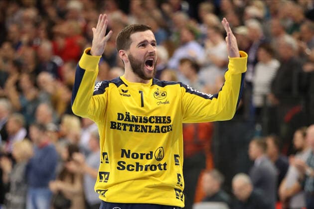 SG Flensburg Handewitt vs. Bergischer HC, LIQUI MOLY Handball Bundesliga, 28 11 19 Flensburg Benjamin Buric SG Flensburg Handewitt, 01 Copyright: xBEAUTIFULxSPORTS MarioxM.xKobergx