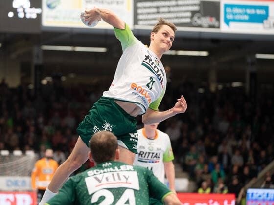 Emil Frend Öfors HSG Wetzlar 21 , Frisch Auf Göppingen vs HSG Wetzlar, 1 Bundesliga, Handball, Men, 28 11 2019 Frisch Auf Göppingen vs HSG Wetzlar, 1 Bundesliga, Handball, Men, 28 11 2019 Göppingen Copyright: xEibner-Pressefotox EP_mst