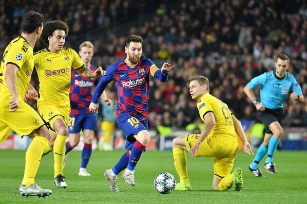 Barcelona, Camp Nou, 27 11 19, Champions League FC Barcelona Borussia Dortmund Lionel Messi Barcelona Champions League FC Barcelona Borussia Dortmund Barcelona Copyright: xEibner-Pressefotox EP_eer