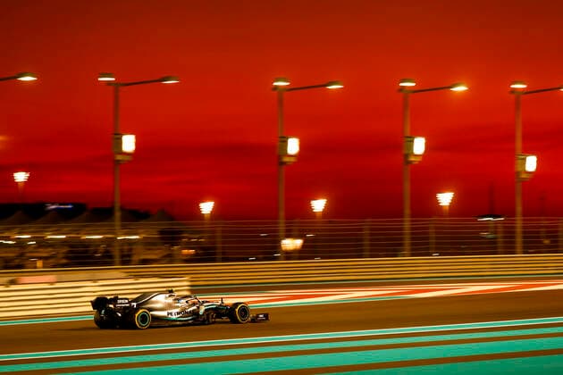 Motorsports: FIA Formula One World Championship, WM, Weltmeisterschaft 2019, Grand Prix of Abu Dhabi, 77 Valtteri Bottas (FIN, Mercedes AMG Petronas Motorsport), Abu Dhabi United Arab Emirates