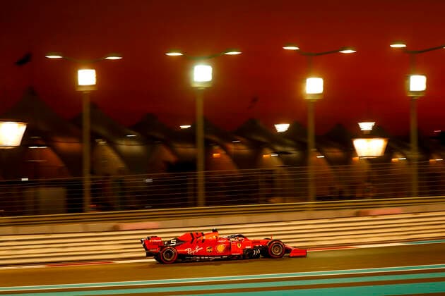 Motorsports: FIA Formula One World Championship, WM, Weltmeisterschaft 2019, Grand Prix of Abu Dhabi, 5 Sebastian Vettel (GER, Scuderia Ferrari Mission Winnow), Abu Dhabi United Arab Emirates