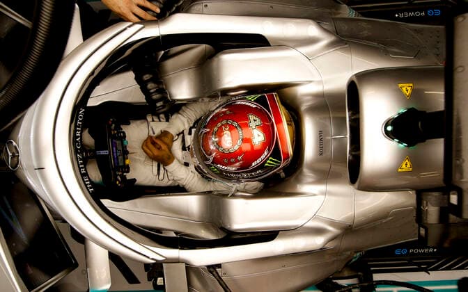 Motorsports: FIA Formula One World Championship, WM, Weltmeisterschaft 2019, Grand Prix of Abu Dhabi, 44 Lewis Hamilton (GBR, Mercedes AMG Petronas Motorsport), Abu Dhabi United Arab Emirates