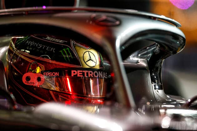Motorsports: FIA Formula One World Championship, WM, Weltmeisterschaft 2019, Grand Prix of Abu Dhabi, 44 Lewis Hamilton (GBR, Mercedes AMG Petronas Motorsport), Abu Dhabi United Arab Emirates