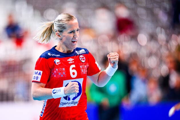 191130 Heidi Loke of Norway celebrates during the Women s World Handball Championship game between Norway and Cuba on November 30, 2019 in Kumamoto Photo Daniel Stiller Bildbyran kod DS 59408 bbeng dam women handball handboll world handball championship 2019 norway norge cuba kuba handball vm jubel,  Copyright: DANIELxSTILLER BB191130DS030