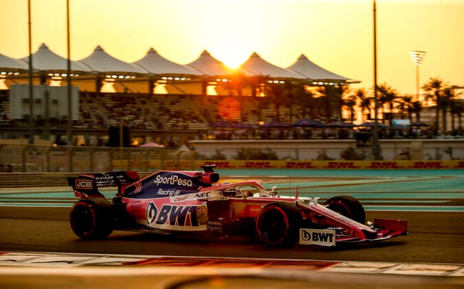 Motorsports: FIA Formula One World Championship, WM, Weltmeisterschaft 2019, Grand Prix of Abu Dhabi, 11 Sergio Perez (MEX, Racing Point F1 Team), Abu Dhabi United Arab Emirates