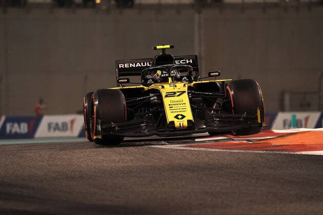 FORMULA 1 ETIHAD AIRWAYS ABU DHABI GRAND PRIX 2019 30 11 2019, Yas Marina Circuit, Abu Dhabi, FORMULA 1 ETIHAD AIRWAYS ABU DHABI GRAND PRIX 2019 , pictured Nico Hülkenberg GER 27 , Renault F1 Team nordphotoxBratic nph00250