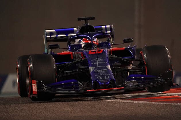 FORMULA 1 ETIHAD AIRWAYS ABU DHABI GRAND PRIX 2019 30 11 2019, Yas Marina Circuit, Abu Dhabi, FORMULA 1 ETIHAD AIRWAYS ABU DHABI GRAND PRIX 2019 , in picture Daniil Kvyat RUS 26 , Red Bull Toro Rosso Honda nordphotoxBratic nph00250
