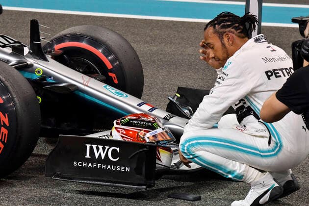 Motorsports: FIA Formula One World Championship, WM, Weltmeisterschaft 2019, Grand Prix of Abu Dhabi, 44 Lewis Hamilton (GBR, Mercedes AMG Petronas Motorsport), Abu Dhabi United Arab Emirates
