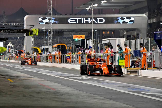 Motorsports: FIA Formula One World Championship, WM, Weltmeisterschaft 2019, Grand Prix of Abu Dhabi, 5 Sebastian Vettel (GER, Scuderia Ferrari Mission Winnow), Abu Dhabi United Arab Emirates