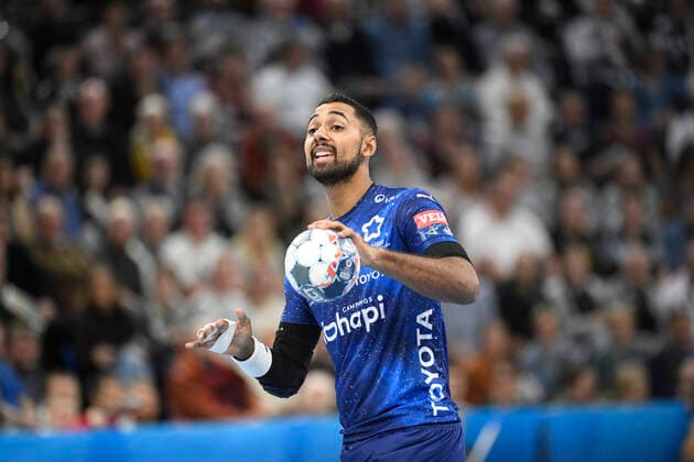 Melvyn Richardson Montpellier HB, 22 , Handball, Men, THW Kiel vs. Montpellier HB, Champions League, 9 Matchday, Group Phase, 30 11 19 Kiel Sparkassen Arena Schleswig Holstein Germany