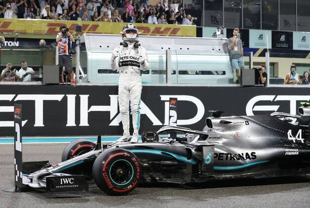 Lewis Hamilton Mercedes Grand Prix, formula 1 GP, Abu Dhabi, Yas Marina Circuit, UAE, 30 11 2019 Photo mspb Jean Petin Lewis Hamilton formula 1 GP, Abu Dhabi,