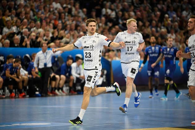Rune Dahmke THW Kiel, 23 , Handball, Men, THW Kiel vs Montpellier HB, Champions League, 9 Matchday, Group Phase, 30 11 19 Kiel Sparkassen Arena Schleswig Holstein Germany