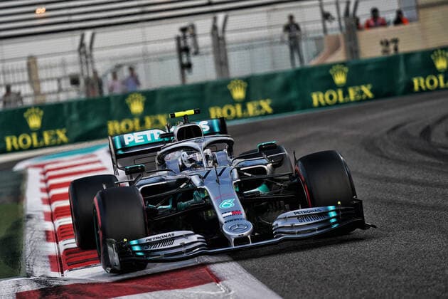 Photo4 LaPresse 30 11 2019 Abu Dhabi, United Arab Emirates Grand Prix Formula One Abu Dhabi 2019 In the pic: Valtteri Bottas (FIN) Mercedes AMG F1 W10  Copyright: xPhoto4 LaPressex