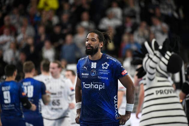 Disappointment Gilberto Duarte Montpellier HB, 90 , Handball, Men, THW Kiel vs. Montpellier HB, Champions League, 9 Matchday, Group Phase, 30 11 19 Kiel Sparkassen Arena Schleswig Holstein Germany