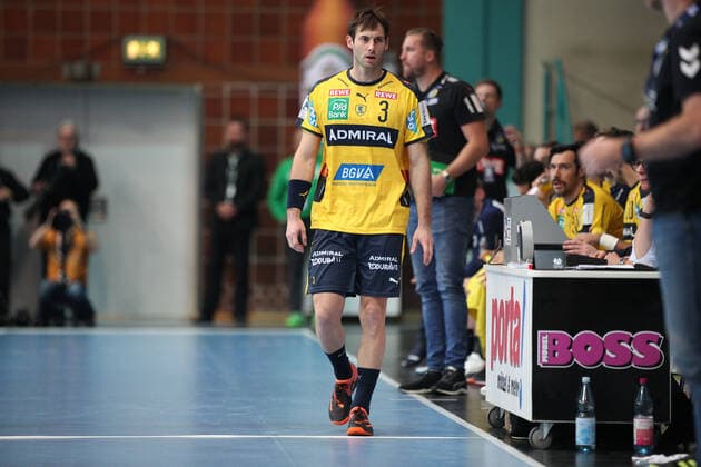 Uwe Gensheimer Rhein Neckar Loewen 3 GER, Handball, 1 Bundesliga, TSV GWD Minden against Rhein Neckar Loewen, 30 11 2019 Minden Copyright: xStrohdiekx Eibner-Pressefotox EP_jsk