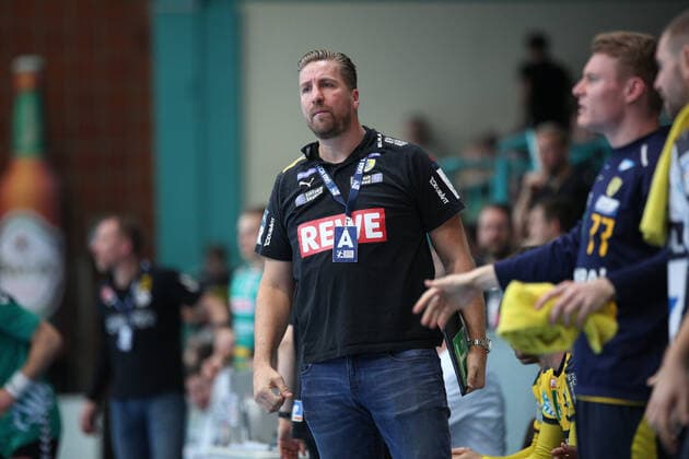 Oliver Roggisch Sports Director Rhein Neckar Loewen GER, Handball, 1 Bundesliga, TSV GWD Minden vs. Rhein Neckar Loewen, 30 11 2019 Minden Copyright: xStrohdiekx Eibner-Pressefotox EP_jsk