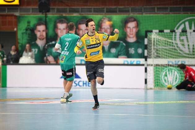 Patrick Groetzki Rhein Neckar Loewen 24 GER, Handball, 1 Bundesliga, TSV GWD Minden vs. Rhein Neckar Loewen, 30 11 2019 Minden Copyright: xStrohdiekx Eibner-Pressefotox EP_jsk