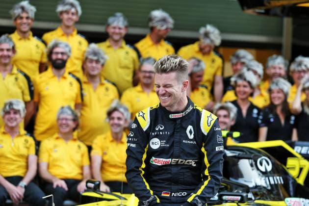 Photo4 LaPresse 01 12 2019 Abu Dhabi, United Arab Emirates Grand Prix Formula One Abu Dhabi 2019 In the pic: Nico Hulkenberg (GER) Renault Sport F1 Team RS19  Copyright: xPhoto4 LaPressex