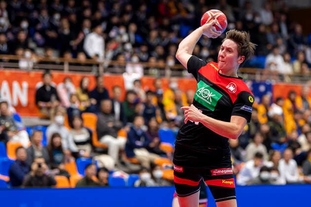 Handball, Women WM 2019, preliminary round, group B, 2 matchday , Australia Germany Ina Grossmann Germany Thueringer HC Yamaga City Overall Gymnasium Kumamoto Japan