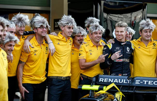 Bilder des Jahres 2019, Sport 12 Dezember Sport Bilder des Tages Motorsports: FIA Formula One World Championship, WM, Weltmeisterschaft 2019, Grand Prix of Abu Dhabi, 27 Nico Hulkenberg (GER, Renault F1 Team), Abu Dhabi United Arab Emirates