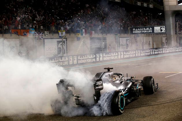 Motorsports: FIA Formula One World Championship, WM, Weltmeisterschaft 2019, Grand Prix of Abu Dhabi, 44 Lewis Hamilton (GBR, Mercedes AMG Petronas Motorsport), Abu Dhabi United Arab Emirates