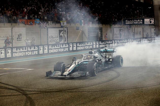 Motorsports: FIA Formula One World Championship, WM, Weltmeisterschaft 2019, Grand Prix of Abu Dhabi, 44 Lewis Hamilton (GBR, Mercedes AMG Petronas Motorsport), Abu Dhabi United Arab Emirates