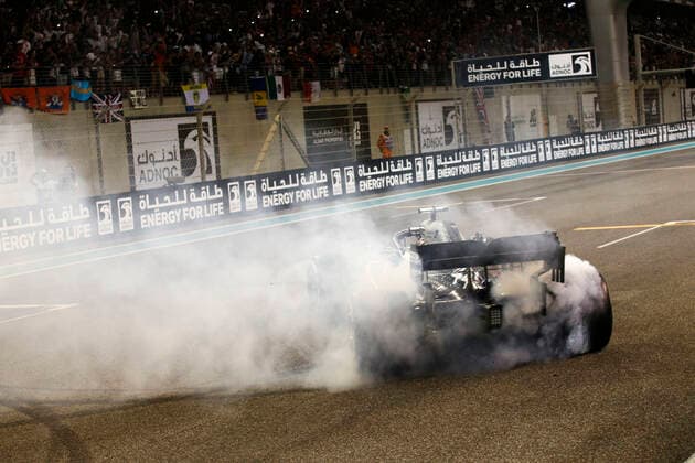 Motorsports: FIA Formula One World Championship, WM, Weltmeisterschaft 2019, Grand Prix of Abu Dhabi, 44 Lewis Hamilton (GBR, Mercedes AMG Petronas Motorsport), Abu Dhabi United Arab Emirates