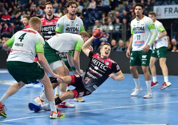 01 12 2019 Handball 1 Bundesliga LIQUI MOLY HBL Season 2019 2020 16 Matchday HC Erlangen Metropolitan Region Nuremberg HCE HSG Wetzlar OGo Christopher Bissel 21, HC Erlangen HCE