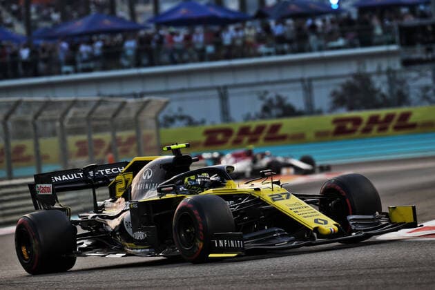 Sport Bilder des Tages Photo4 LaPresse 01 12 2019 Abu Dhabi, United Arab Emirates Grand Prix Formula One Abu Dhabi 2019 In the pic: Nico Hulkenberg (GER) Renault Sport F1 Team RS19  Copyright: xPhoto4 LaPressex