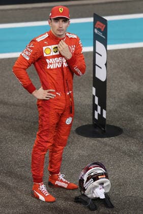 Photo4 LaPresse 01 12 2019 Abu Dhabi, United Arab Emirates Grand Prix Formula One Abu Dhabi 2019 In the pic: Charles Leclerc (MON) Scuderia Ferrari SF90  Copyright: xPhoto4 LaPressex