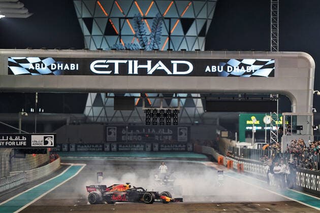 Photo4 LaPresse 01 12 2019 Abu Dhabi, United Arab Emirates Grand Prix Formula One Abu Dhabi 2019 In the pic: Max Verstappen (NED) Red Bull Racing RB15  Copyright: xPhoto4 LaPressex