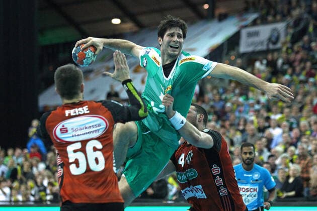 SC DHfK Leipzig vs. TSV Hannover Burgdorf, Liqui Moly HBL, 01 12 19 Handball, 1 Bundesliga, Season 2019 2020, 15 Matchday SC DHfK Leipzig vs. TSV Hannover Burgdorf on 01 12 19 in the Quarterback Real Estate Arena Leipzig Im Bild Marko MAMIC 22, SC DHfK Leipzig Copyright: xBEAUTIFULxSPORTS JanxKaeferx