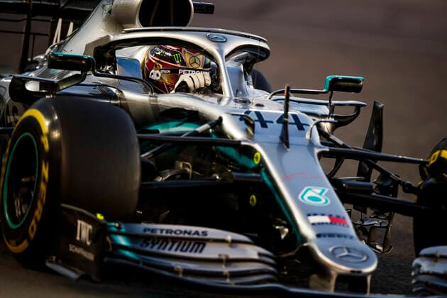 Motorsports: FIA Formula One World Championship, WM, Weltmeisterschaft 2019, Grand Prix of Abu Dhabi, 44 Lewis Hamilton (GBR, Mercedes AMG Petronas Motorsport), Abu Dhabi United Arab Emirates