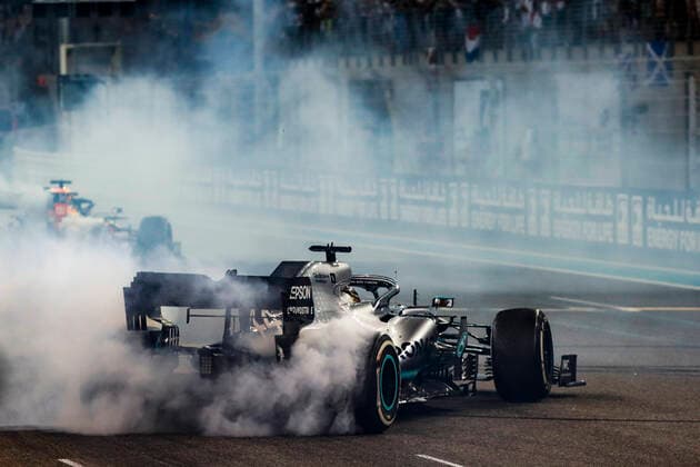 Motorsports: FIA Formula One World Championship, WM, Weltmeisterschaft 2019, Grand Prix of Abu Dhabi, 44 Lewis Hamilton (GBR, Mercedes AMG Petronas Motorsport), Abu Dhabi United Arab Emirates