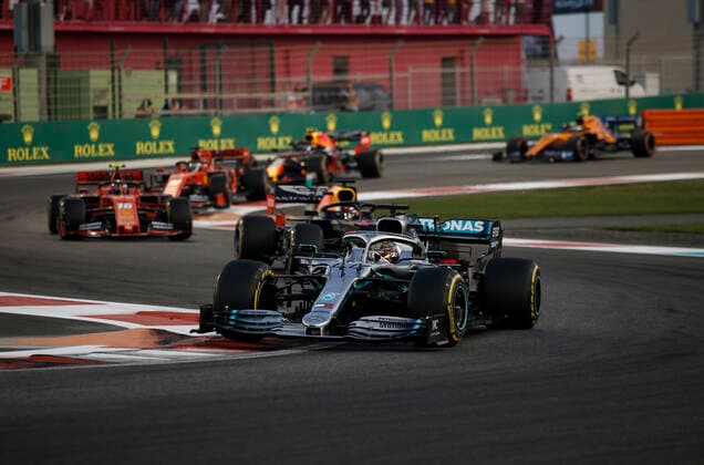 Motorsports: FIA Formula One World Championship, WM, Weltmeisterschaft 2019, Grand Prix of Abu Dhabi, 44 Lewis Hamilton (GBR, Mercedes AMG Petronas Motorsport), Abu Dhabi United Arab Emirates