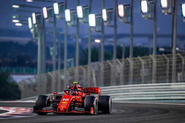 Motorsports: FIA Formula One World Championship, WM, Weltmeisterschaft 2019, Grand Prix of Abu Dhabi, 16 Charles Leclerc (MCO, Scuderia Ferrari Mission Winnow), Abu Dhabi United Arab Emirates