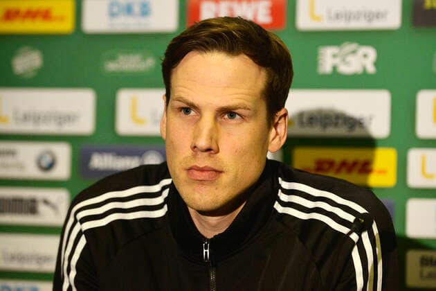 1 Handball Bundesliga 2019 2020, 15 matchday, SC DHfK Leipzig TSV Hannover Burgdorf 1 12 2019 30 27 Sven Soeren Christophersen Sports Director Hannover at the press conference after the Handball Bundesliga match Leipzig vs. Hannover Burgdorf 01 12 2019 Leipzig Sachsen Deutschland Arena Leipzig