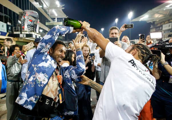 Motorsports: FIA Formula One World Championship, WM, Weltmeisterschaft 2019, Grand Prix of Abu Dhabi, 44 Lewis Hamilton (GBR, Mercedes AMG Petronas Motorsport), Abu Dhabi United Arab Emirates