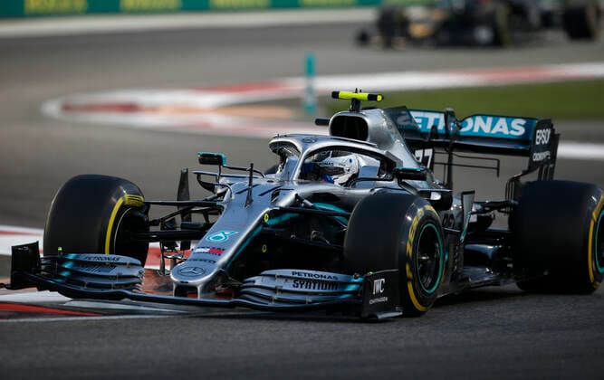 Motorsports: FIA Formula One World Championship, WM, Weltmeisterschaft 2019, Grand Prix of Abu Dhabi, 77 Valtteri Bottas (FIN, Mercedes AMG Petronas Motorsport), Abu Dhabi United Arab Emirates
