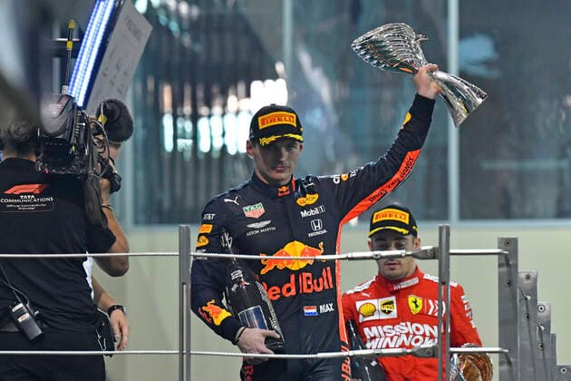 Motorsports: FIA Formula One World Championship, WM, Weltmeisterschaft 2019, Grand Prix of Abu Dhabi, 33 Max Verstappen (NLD, Aston Martin Red Bull Racing), Abu Dhabi United Arab Emirates
