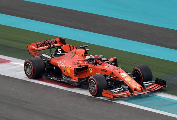 FORMULA 1 ETIHAD AIRWAYS ABU DHABI GRAND PRIX 2019 01 12 2019, Yas Marina Circuit, Abu Dhabi, FORMULA 1 ETIHAD AIRWAYS ABU DHABI GRAND PRIX 2019 , pictured Sebastian Vettel GER 5 , Scuderia Ferrari Mission Winnow nordphotoxBratic nph00250
