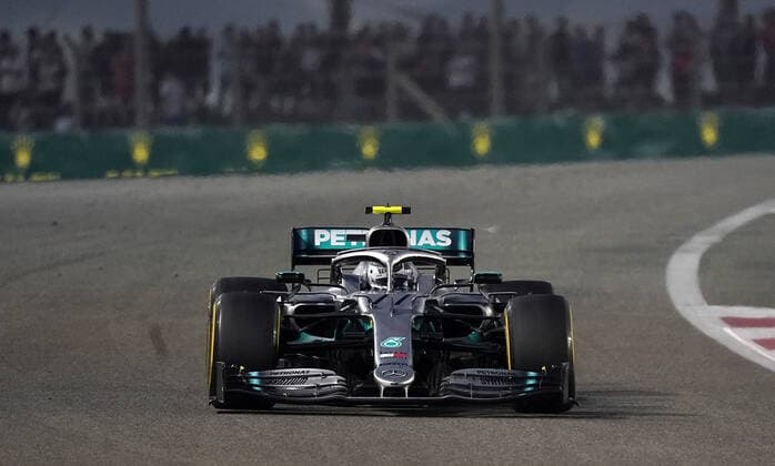 FORMULA 1 ETIHAD AIRWAYS ABU DHABI GRAND PRIX 2019 01 12 2019, Yas Marina Circuit, Abu Dhabi, FORMULA 1 ETIHAD AIRWAYS ABU DHABI GRAND PRIX 2019 , pictured Valtteri Bottas FIN 77 , Mercedes AMG Petronas Motorsport nordphotoxBratic nph00250