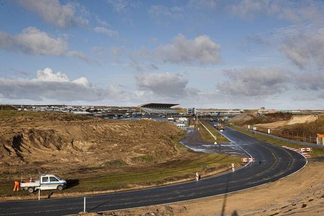 ZANDVOORT , 02-12-2019 , Circuit Zandvoort , overview of circuit during the reconstruction to a Grade 1 circuit. Recontruction Circuit Zandvoort  x5575203x Copyright: