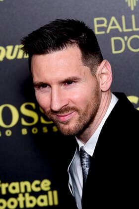 Lionel Messi FOOTBALL : arrivees de la Ceremonie du Ballon d Or France Football 2019 - Paris - 0 12 2019 JBAutissier Panoramic 