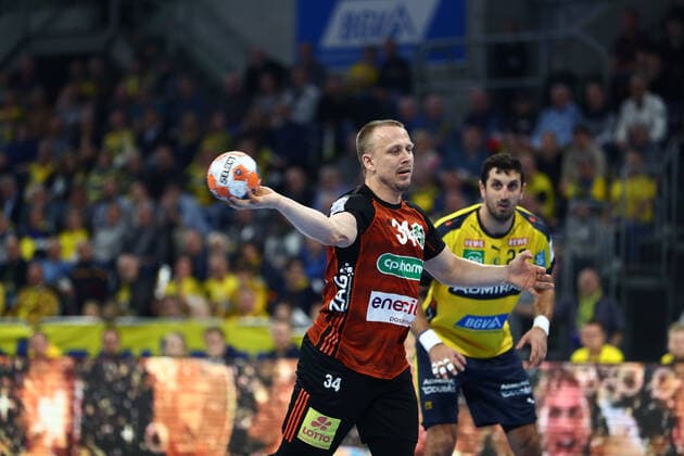 Morten Olsen TSV Hannover Burgdorf , Rhein Neckar Loewen vs TSV Hannover Burgdorf, Handball, DHB Cup, 04 12 2019 Photo Eibner Rhein Neckar Loewen vs TSV Hannover Burgdorf, Handball, DHB Cup, 04 12 2019 Mannheim Copyright: xNeisx Eibner-Pressefotox EP_ans