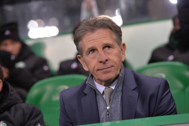 Claude Puel (entraineur saint etienne) FOOTBALL : AS Saint Etienne vs OGC Nice - Ligue 1 Conforama - 04 12 2019 FredericChambert Panoramic 