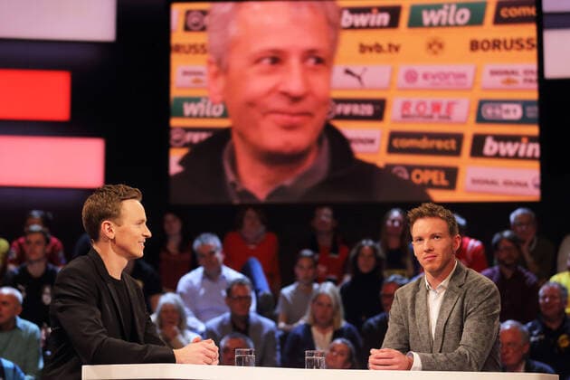 Bilder des Jahres 2019, Sport 12 Dezember Sport Themen der Woche KW49 Sport Bilder des Tages JOCHEN BREYER, JULIAN NAGELSMANN DAS AKTUELLE SPORTSTUDIO ZDF MAINZ 