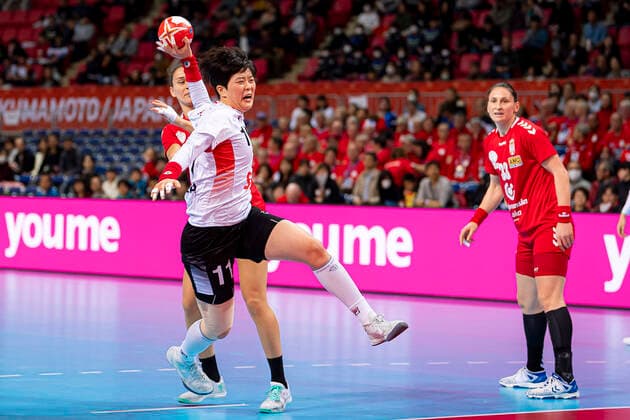 Handball, Women WM 2019, Main Round, Group 1, 6 Matchday , Serbia Korea Eun Hee Ryu Korea Kumamoto Aqua Dome Kumamoto Japan