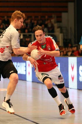 Handball 2 Handball Bundesliga 2019 2020 Handball Sportverein Hamburg vs TV Emsdetten Johannes Wasielewski Emsdetten ,Leif Tissier Handball Sportverein Hamburg , Sporthalle Hamburg Hamburg Hamburg