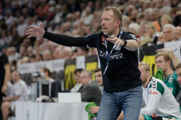 1 Handball Bundesliga THW Kiel TSV GWD Minden, Kiel, 8 12 2019 Coach Frank Carstens Minden Copyright: xBEAUTIFULxSPORTS DRPx